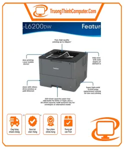 Máy in laser đen trắng Brother HL-L6200DW WiFi