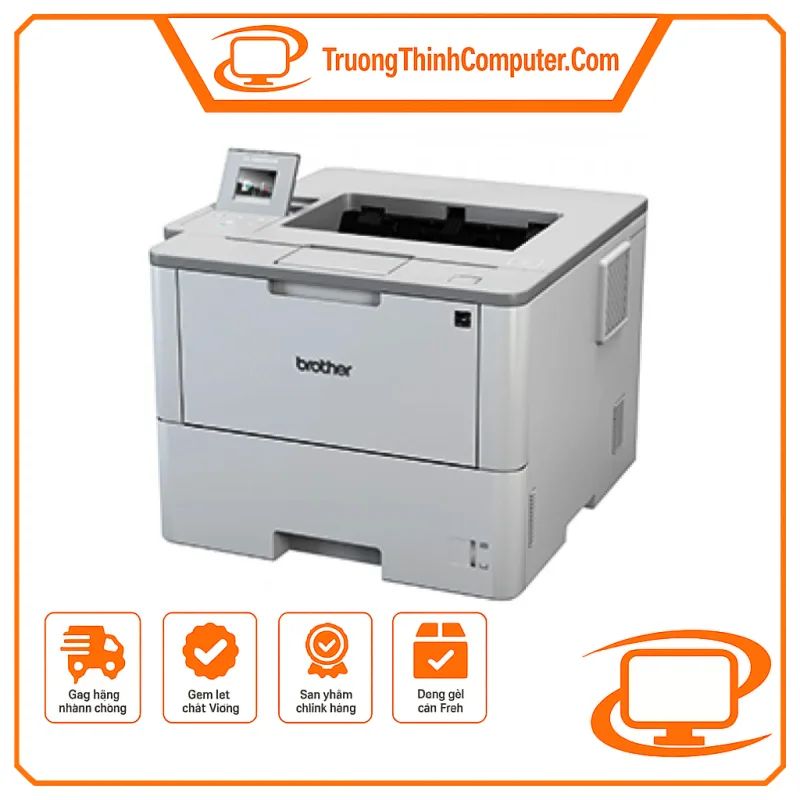 Máy in laser đen trắng Brother HL-L6400DW WiFi, NFC