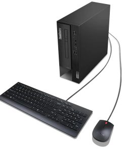 Máy tính để bàn Lenovo ThinkCentre Neo 50s Gen 6 Core Ultra 3 205, RAM 16GB, SSD 512GB, Intel Graphics, Windows 11 Home, kèm bàn phím và chuột, Raven Black, Premier Support 1 năm