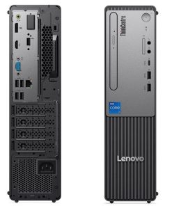 Máy tính để bàn Lenovo ThinkCentre Neo 50s Gen 6 Core Ultra 3 205, RAM 16GB, SSD 512GB, Intel Graphics, Windows 11 Home, kèm bàn phím và chuột, Raven Black, Premier Support 1 năm