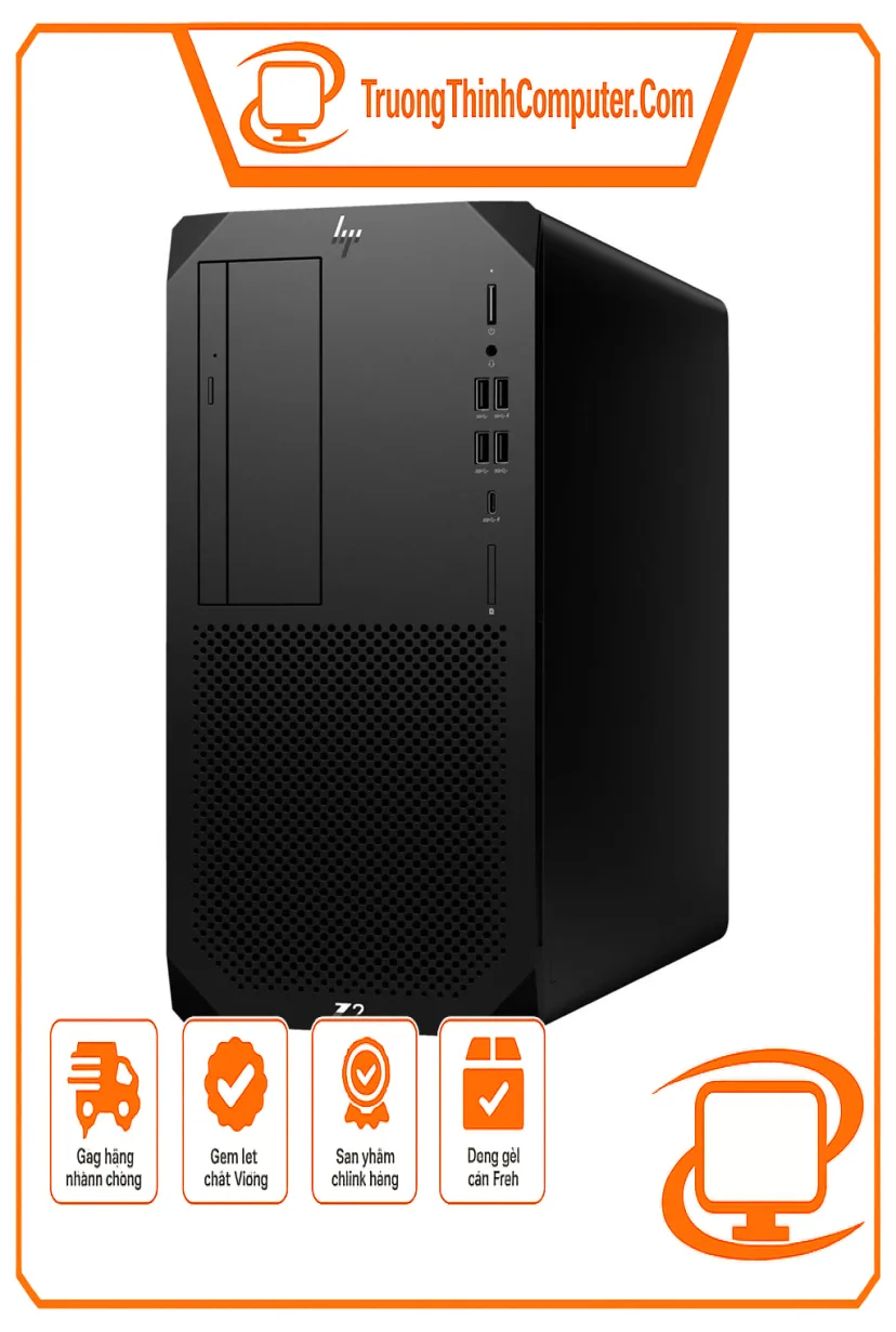 Máy trạm HP Z2 Tower G9 Workstation Core i9-14900, RAM 16GB, SSD 512GB, Intel Graphics, Linux