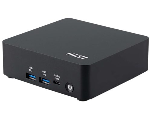 Mini PC barebone MSI Cubi NUC AI 1UMG-016BVN Core Ultra 7 155H, Wi-Fi, màu đen, bảo hành 3 năm