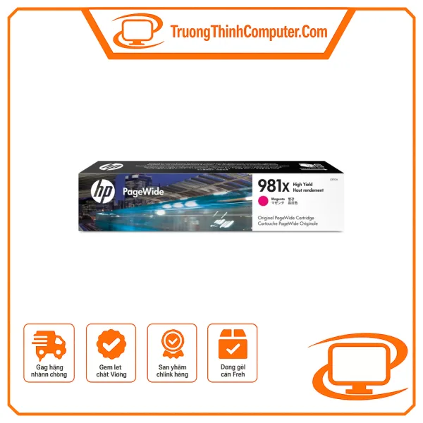 Mực in phun HP 981X Magenta L0R10A