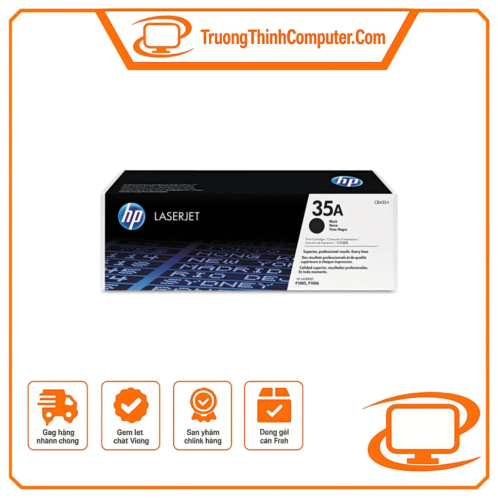 Mực in laser HP 35A CB435A