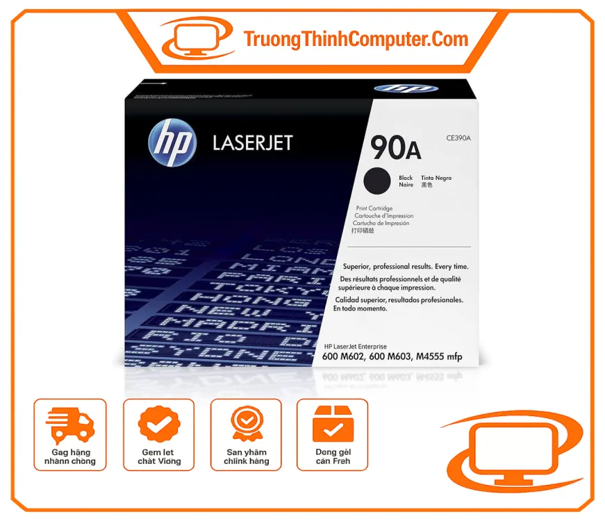 Mực in laser HP 90A CE390A