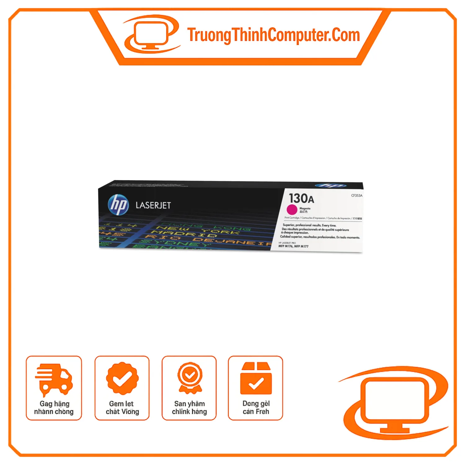 Mực in laser màu HP Magenta CF353A
