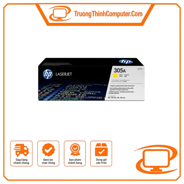 Mực in laser màu HP Yellow CE412A