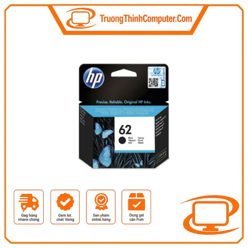Mực in phun HP 62 Black C2P04AA