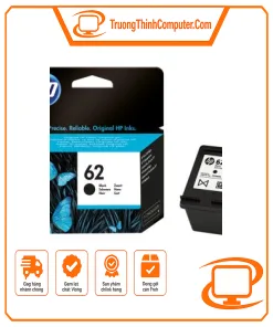 Mực in phun HP 62 Black C2P04AA