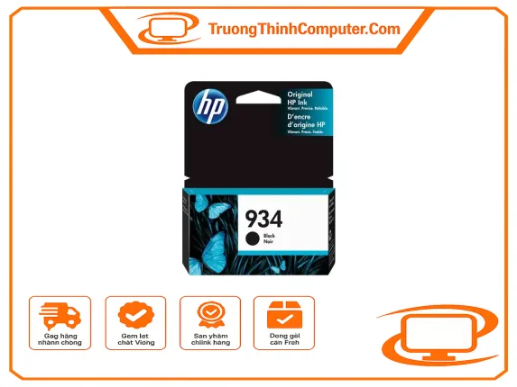 Mực in phun HP 934 Black C2P19AA