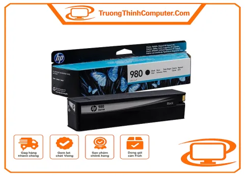 Mực in phun HP 980 Black D8J10A