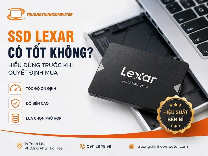 SSD Lexar có tốt không? Hiểu đúng trước khi quyết định mua